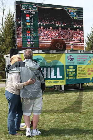The Hill for tailgating during the 2013 Keeneland Spring Meet