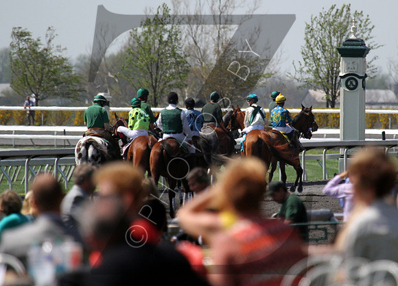 Clubhouse scenics during the 2013 Keeneland Spring Meet