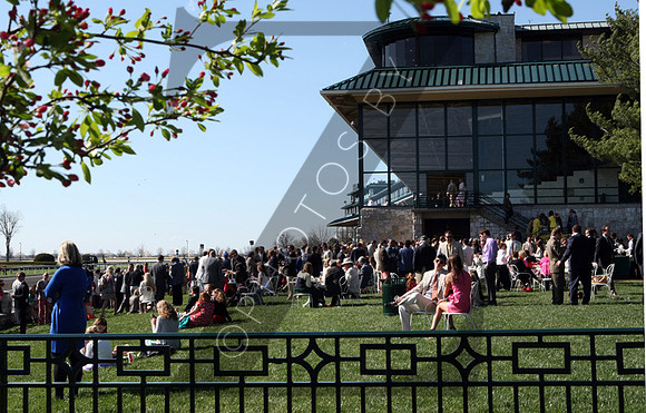 Clubhouse scenics during the 2013 Keeneland Spring Meet