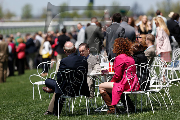 Clubhouse scenics during the 2013 Keeneland Spring Meet