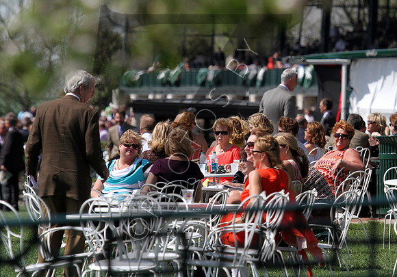 Clubhouse scenics during the 2013 Keeneland Spring Meet